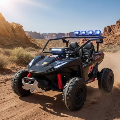 صورة سيارة أطفال كهربائية بقي دفع رباعي فاخرة